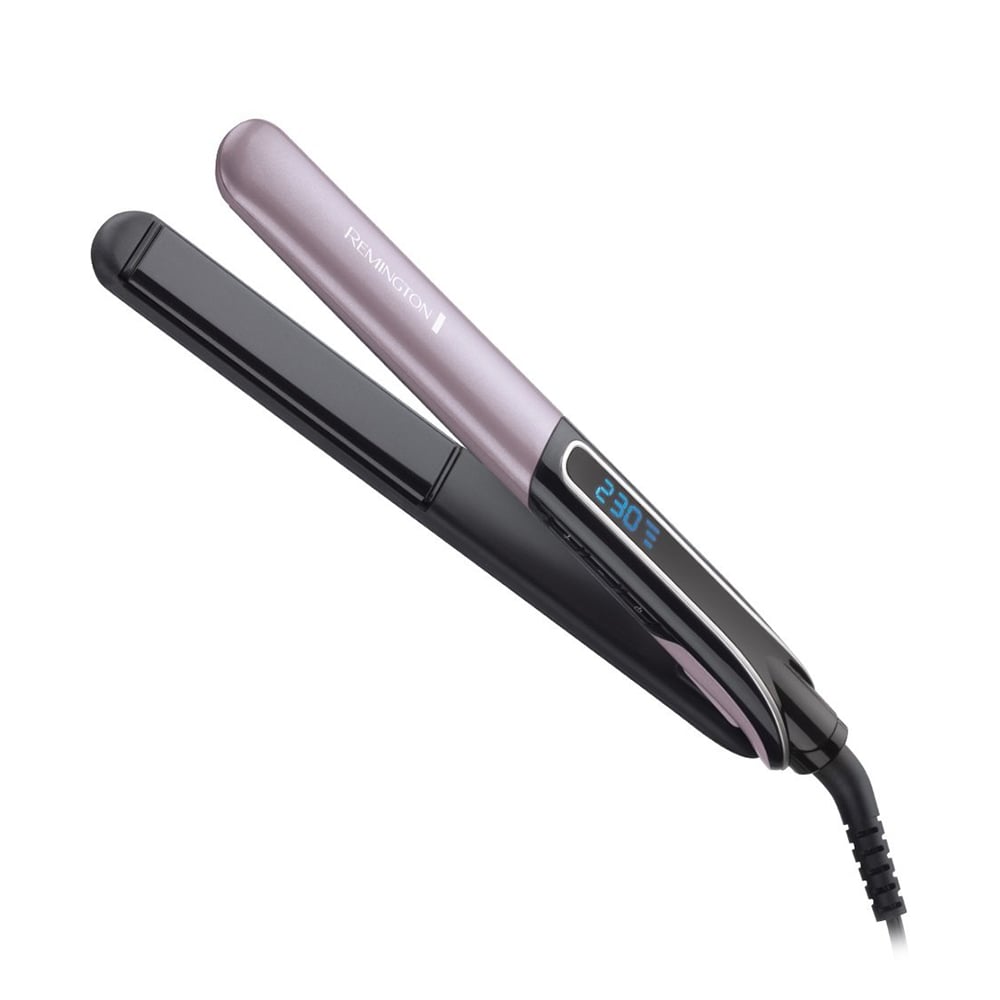 Вирівнювач для волосся Remington Sleek &amp; Curl Expert, з дисплеєм, бузково-чорний (S6700)